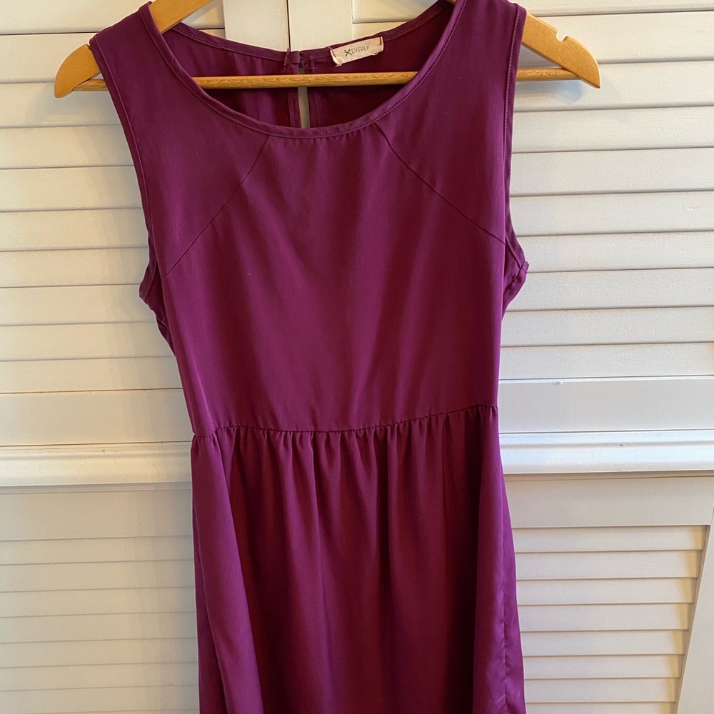 Purple dress